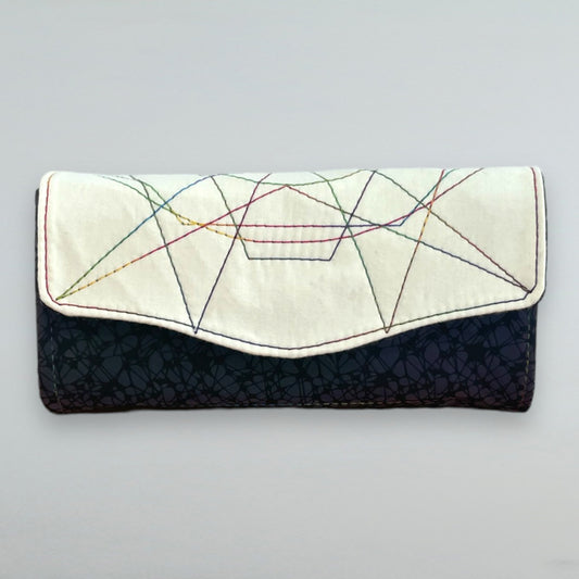 Necessary Clutch Wallet - Rainbow Webs