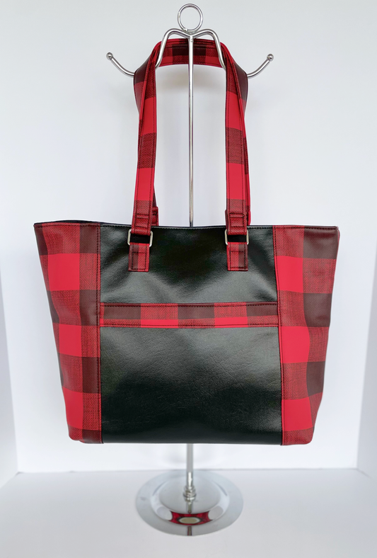 Alaine Bag - Red Buffalo Plaid